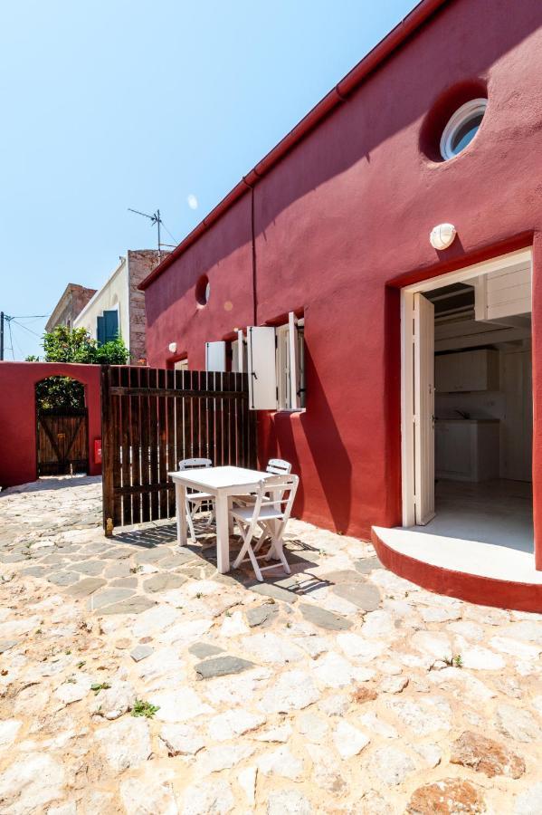 Atlantis Houses Chalki Town Bagian luar foto