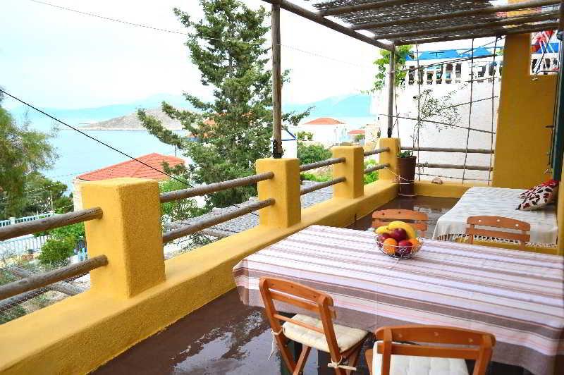 Atlantis Houses Chalki Town Bagian luar foto