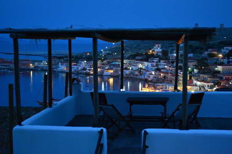Atlantis Houses Chalki Town Bagian luar foto