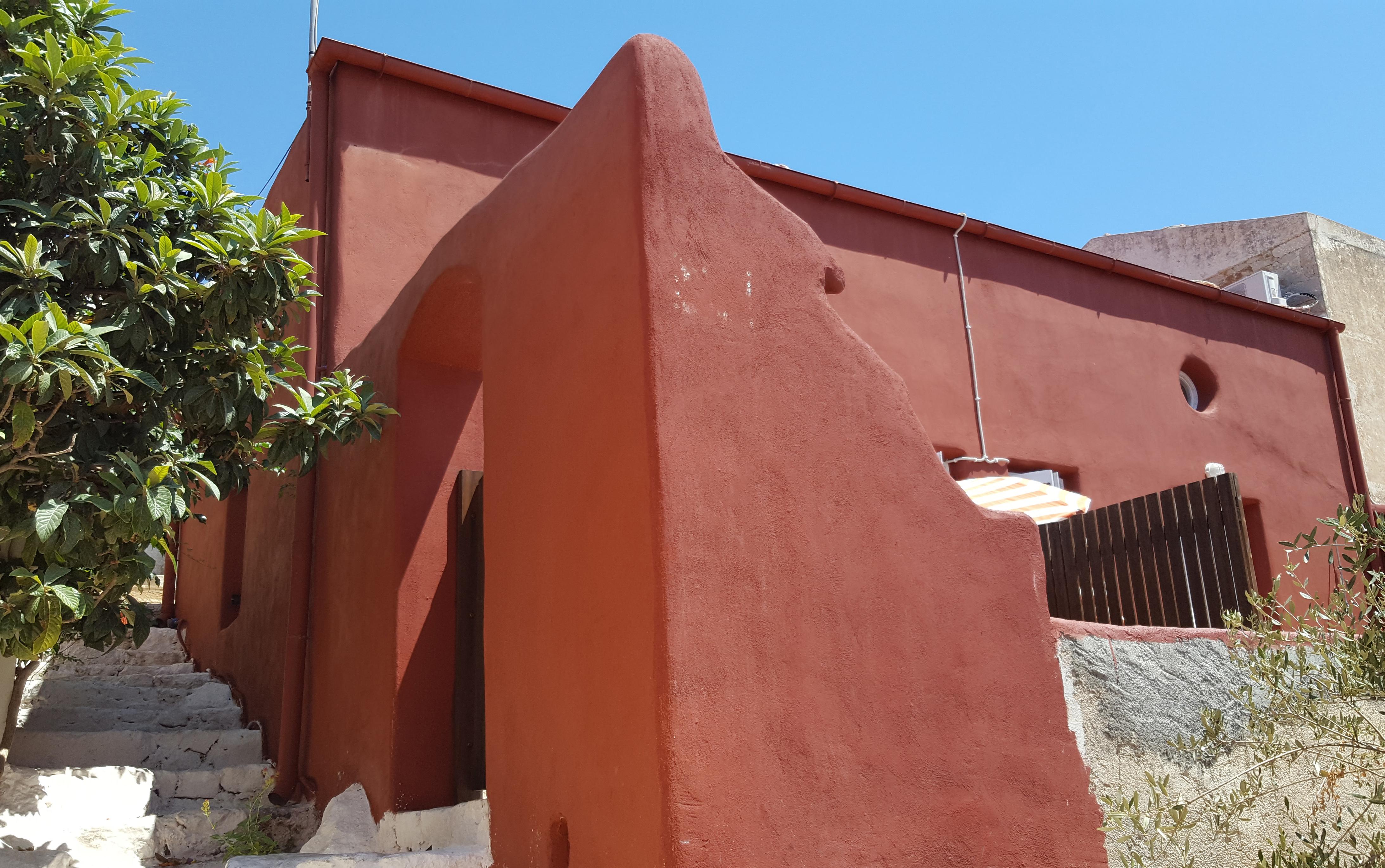Atlantis Houses Chalki Town Bagian luar foto